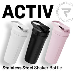 27oz Stainless Steel Insulated Shaker Cup Leak Free