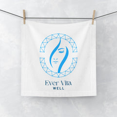 Ever Vita Well Face Towel - Spa Logo Skincare Handkerchief