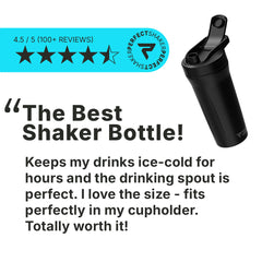 27oz Stainless Steel Insulated Shaker Cup Leak Free