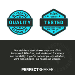 27oz Stainless Steel Insulated Shaker Cup Leak Free