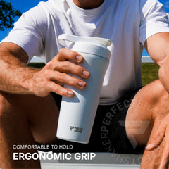 27oz Stainless Steel Insulated Shaker Cup Leak Free