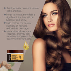 Collagen Hair Mask Hydrating Smoothing Treatment For Dry Hair