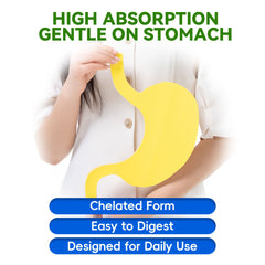 Magnesium Glycinate 240 Capsules High Absorption Gentle Formula