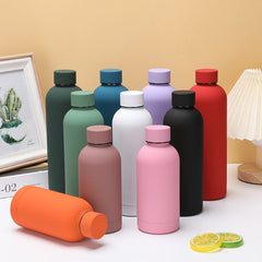 Double Wall Stainless Steel Insulated Thermal Water Bottle
