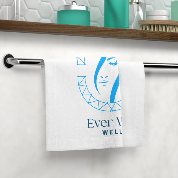 Ever Vita Well Face Towel - Spa Logo Skincare Handkerchief