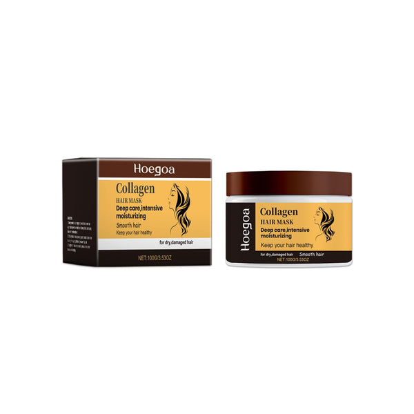 Collagen Hair Mask Hydrating Smoothing Treatment For Dry Hair