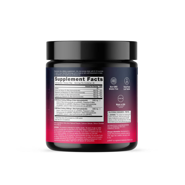 goBHB Exogenous Ketone Supplement for Energy and Endurance