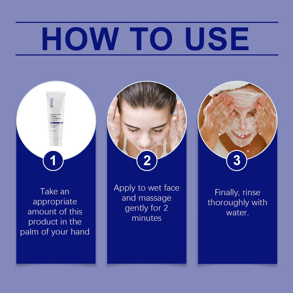 Acne Cleanser Gentle Pore Cleansing Hydrating Daily Face Wash