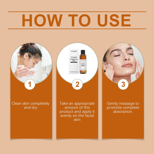 Salicylic Acid Pore Care Toner Hydrating Refreshing Skincare