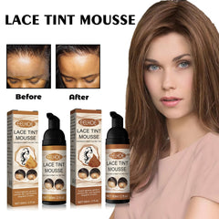 Lace Tint Mousse Easy Hair Wig Coloring Conditioner