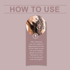 Collagen Hair Mask Hydrating Smoothing Treatment For Dry Hair