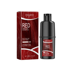 Herbal Hair Dye Shampoo Long Lasting Color Care