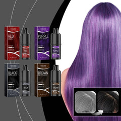Herbal Hair Dye Shampoo Long Lasting Color Care