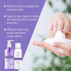 Lavender Shampoo Shower Set Cleansing Moisturizing Hair Body