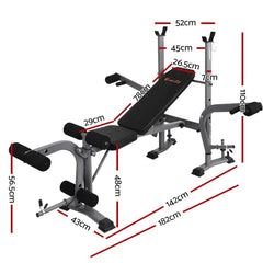 Everfit Multi Station Weight Bench For Strength Training