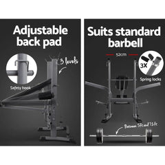 Everfit Multi Station Weight Bench For Strength Training