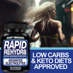 Electrolyte Capsules for Hydration Muscle Endurance Recovery