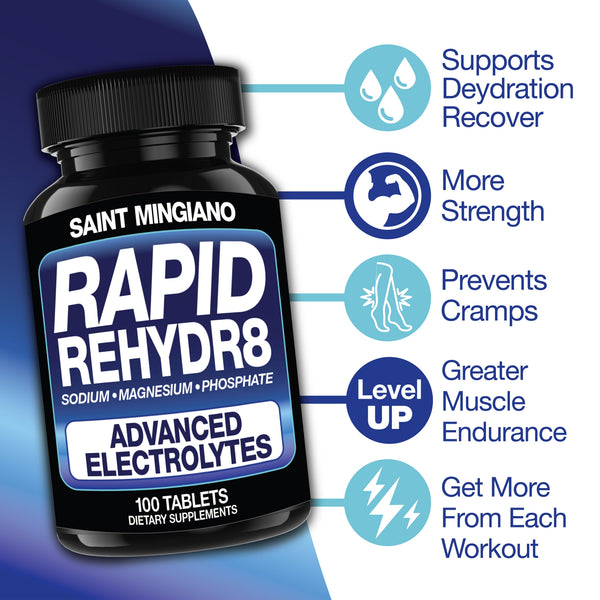 Electrolyte Capsules for Hydration Muscle Endurance Recovery