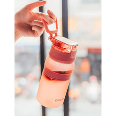 Portable Tritan Water Bottle With Straw For Sports