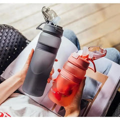 Portable Tritan Water Bottle With Straw For Sports