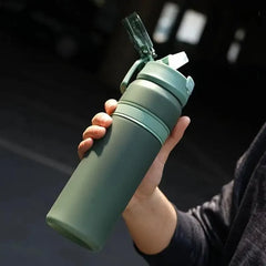 Portable Tritan Water Bottle With Straw For Sports